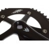 Pédalier SUGINO Pista 46t - Noir
