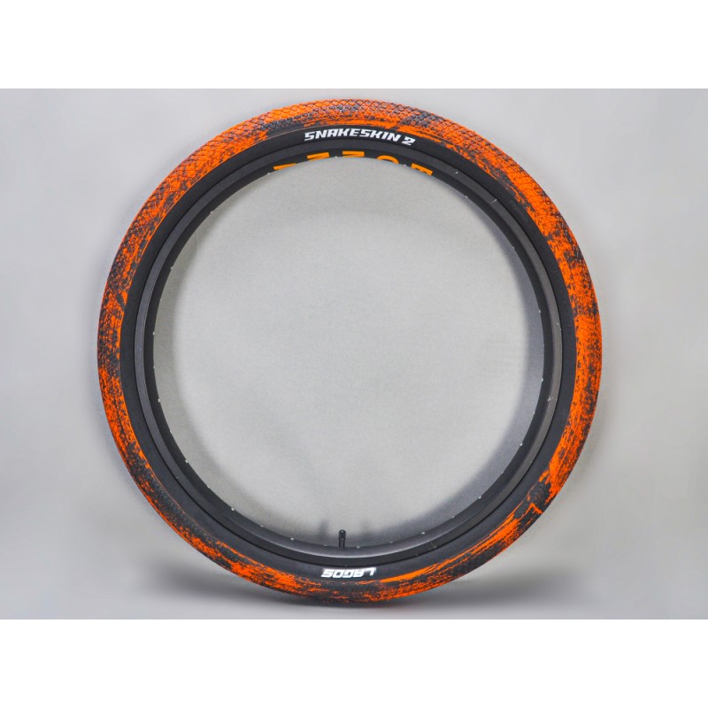 Paire de pneus SnakeSkin 2 de MAFIA BIKES 27.5 pouces - orange marble