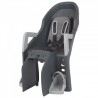 Porte Bébé POLISPORT Guppy Maxi fixation porte bagage Noir-gris