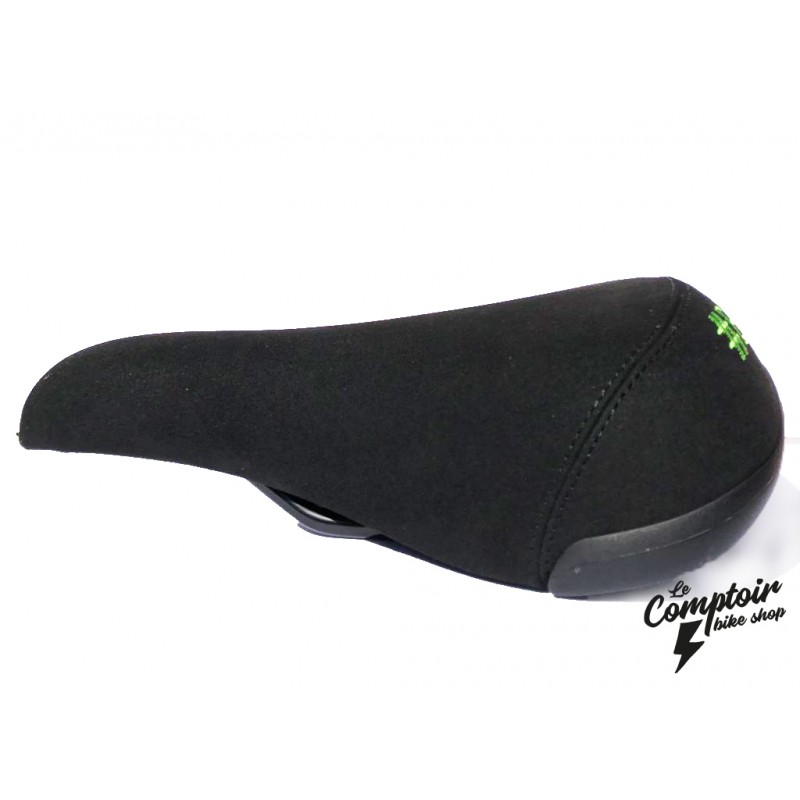 Selle BIKELIFE Noire logo Vert