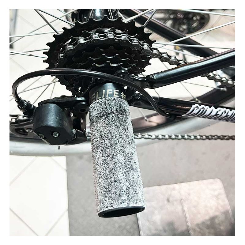 Pack Pegs BIKELIFE Noirs + Grips BIKELIFE Transparent - Wheeling Bike
