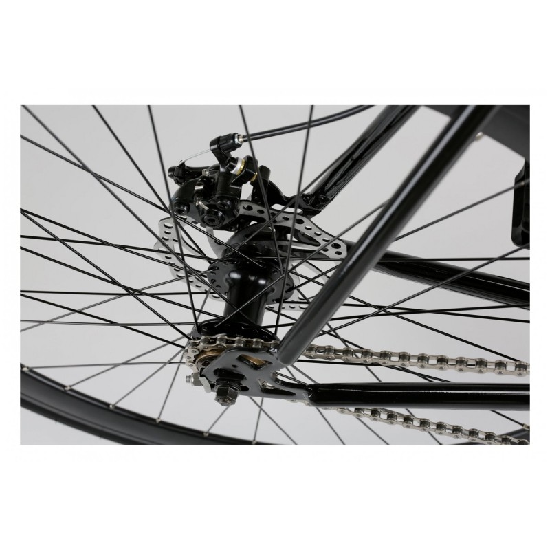 Vélo Fixie FLUIDE AM-PM Disk Noir - Taille 55