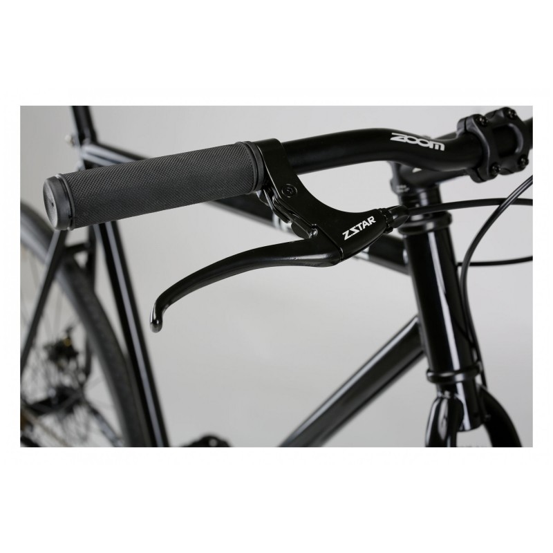 Vélo Fixie FLUIDE AM-PM Disk Noir - Taille 55
