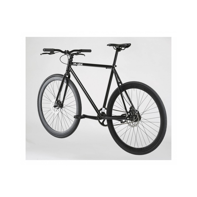 Vélo Fixie FLUIDE AM-PM Disk Noir - Taille 55