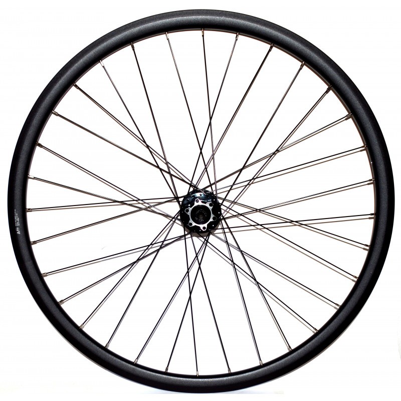 Roue P&A avant 700c/28" disc noire