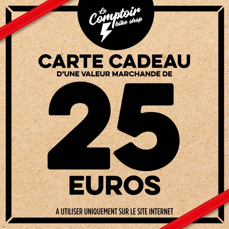 Carte Cadeau 25 euros