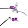 Frein arrière HOPE Tech4 E4 Poli  Violet - 4 pistons