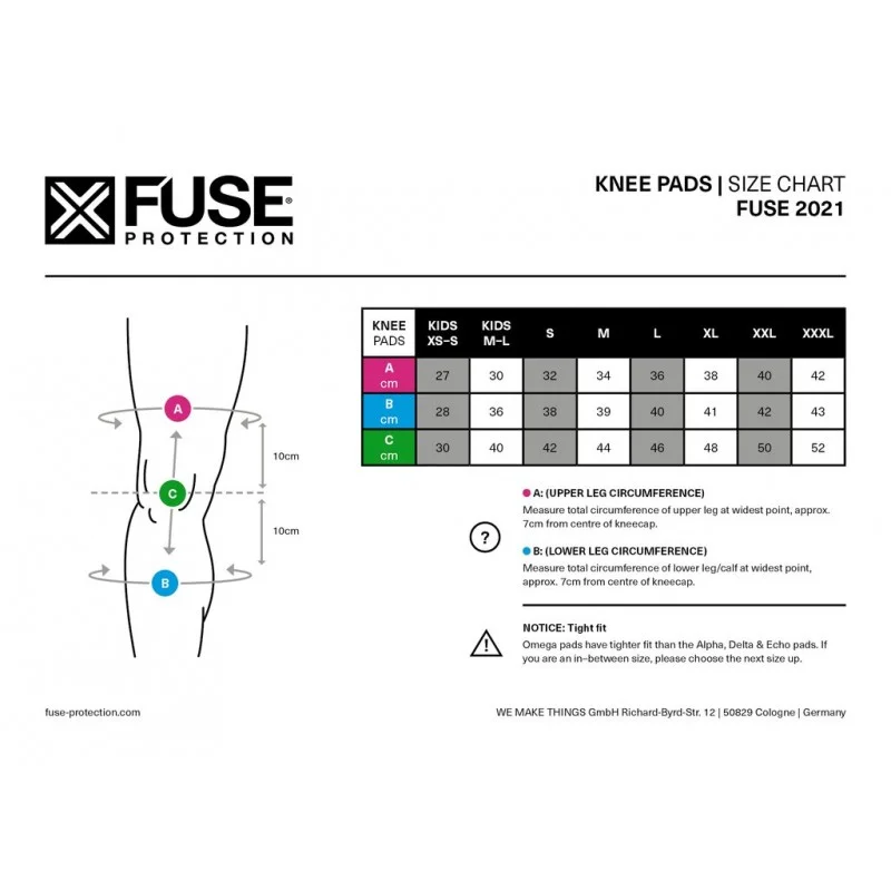 Genouillères FUSE Alpha Knee pad 2022