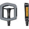 Paire de pédales VOXOM Touring- Trekking Aluminium noires