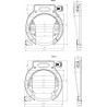 Antivol de cadre ABUS Amparo 4650X NR black OE