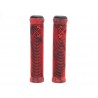 Poignées Demolition Axes Flangeless Noir Rouge marble