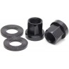 Boulon-Ecrou SALT pour Axe 10mm Hex 17mm noir