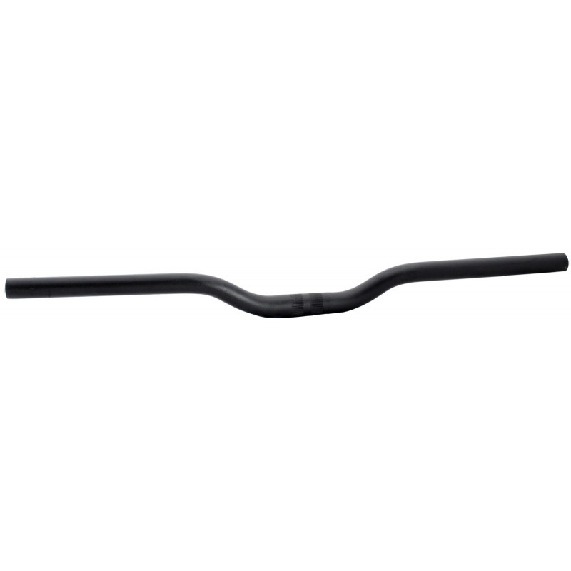 Guidon P&A riser Ø25.4mm 620mm noir