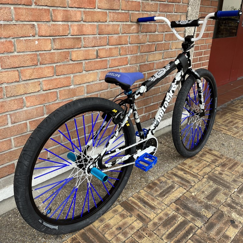 Custom SE Dblocks x BIKELIFE 29 Snow bleu Camo 2022