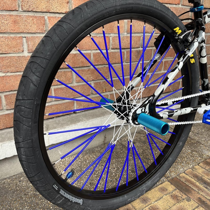 Custom SE Dblocks x BIKELIFE 29 Snow bleu Camo 2022