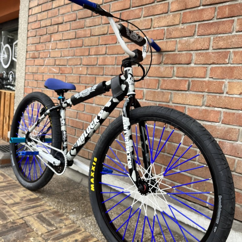 Custom SE Dblocks x BIKELIFE 29 Snow bleu Camo 2022