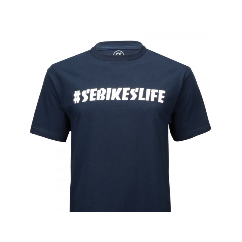 T-shirt SE BIKES Bikelife noir - taille Small