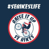 T-shirt SE BIKES Bikelife noir - taille Small