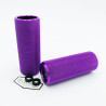 Paire de Pegs BIKELIFE aluminium Violet
