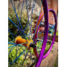 Paire de roues custom SEBIKES x RADIO 29' Purple-gold - Wheeling bike