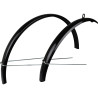 Paire de Garde-Boues EUROFENDER 28" 45 mm noirs