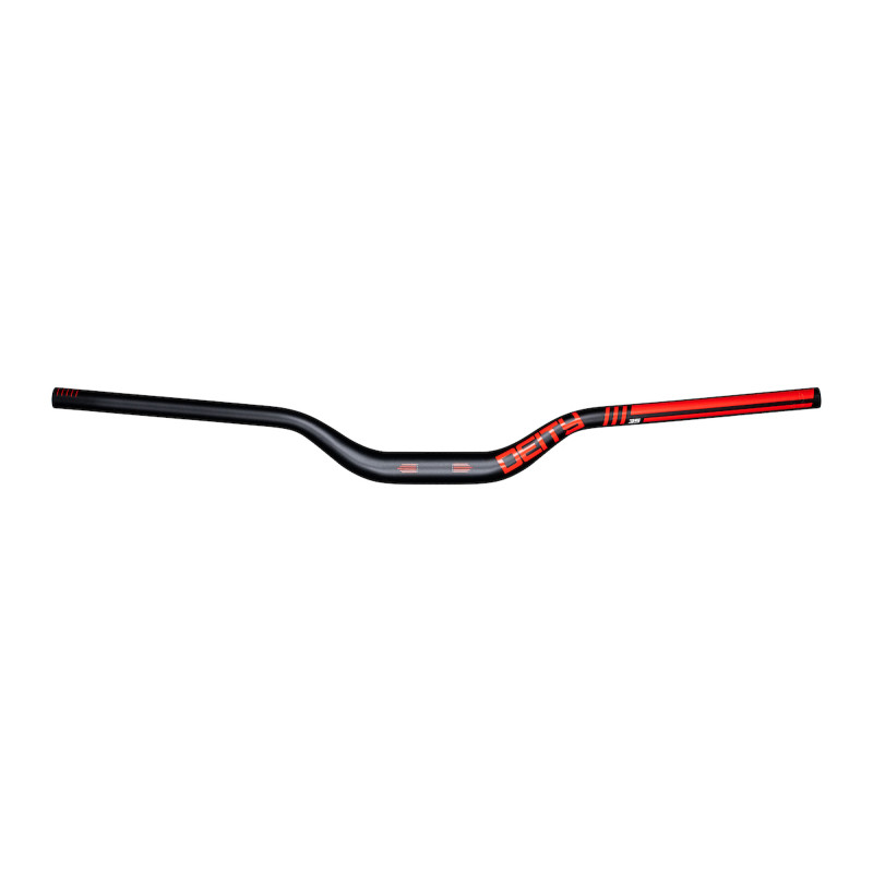 Cintre VTT DEITY Highside Ø31.8mm L760mm rise 50mm - noir-rouge
