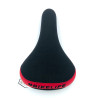 Selle BIKELIFE Bicolore noire-rouge