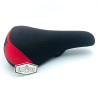 Selle BIKELIFE Bicolore noire-rouge