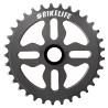 Plateau BIKELIFE Tiktok aluminium 33 dents polie