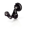 Tendeur de chaîne XLC CR-06 noir - fixation patte de derailleur