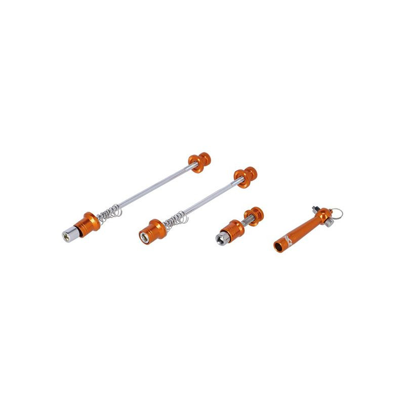 Kit de antivol complet XLC orange QR-L08