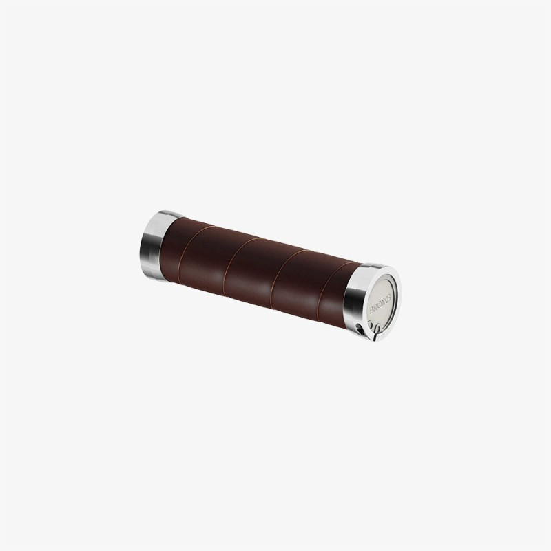 Poignées BROOKS Slender cuire de Brooks 130-130mm - marron