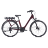 Vélo à assistance électrique City On de SUNN rouge bordeaux