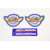 Pack stickers de pédalier vintage PROFILE RACING