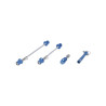 Kit de antivol complet XLC Bleu QR-L08