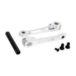 Pédalier BMX HARO Fusion chromé - bmx oldschool