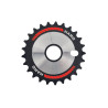 Plateau HARO Team disc rouge - BMX oldschool
