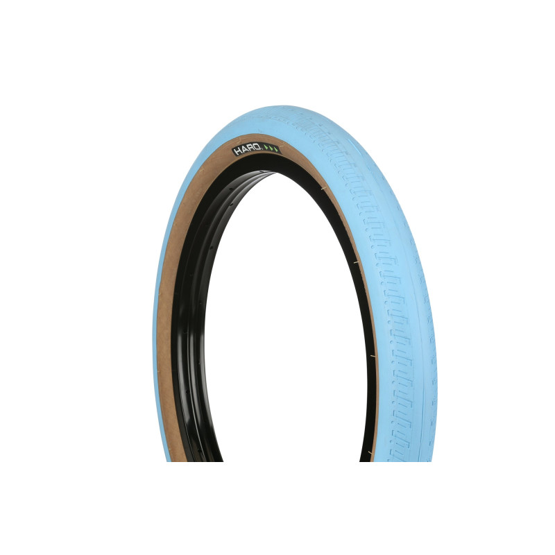 Pneu HARO HPF 20 x 2.20 - high performance freestyle bleu flan tan