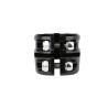 Collier de selle HARO Ø25.4 twin clamp noir