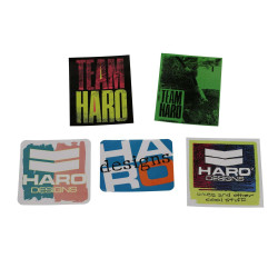 Pack de stickers HARO oldschool - Oldschool BMX