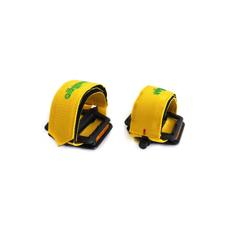 Footstraps Wellgo jaunes
