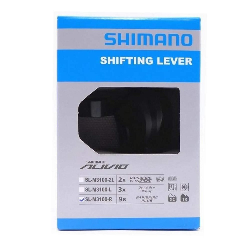 Shifter - Commande de dérailleur SHIMANO ALIVIO RAPIDFIRE PLUS 9 vitesses - SL-M3100-R