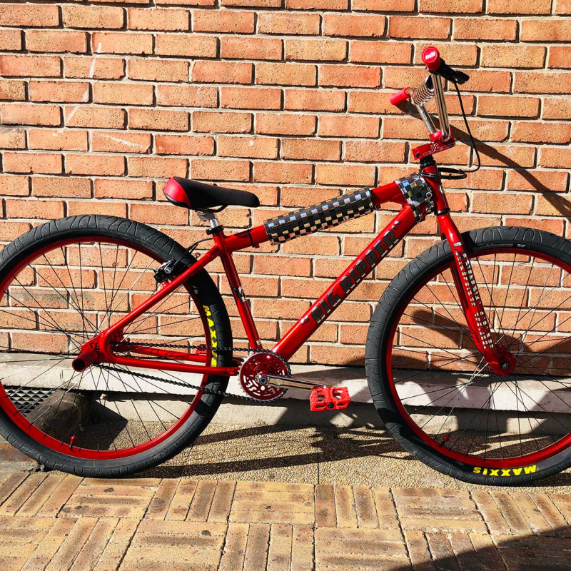 Custom SE BIKES Big Ripper 29" Red Anodized 2022