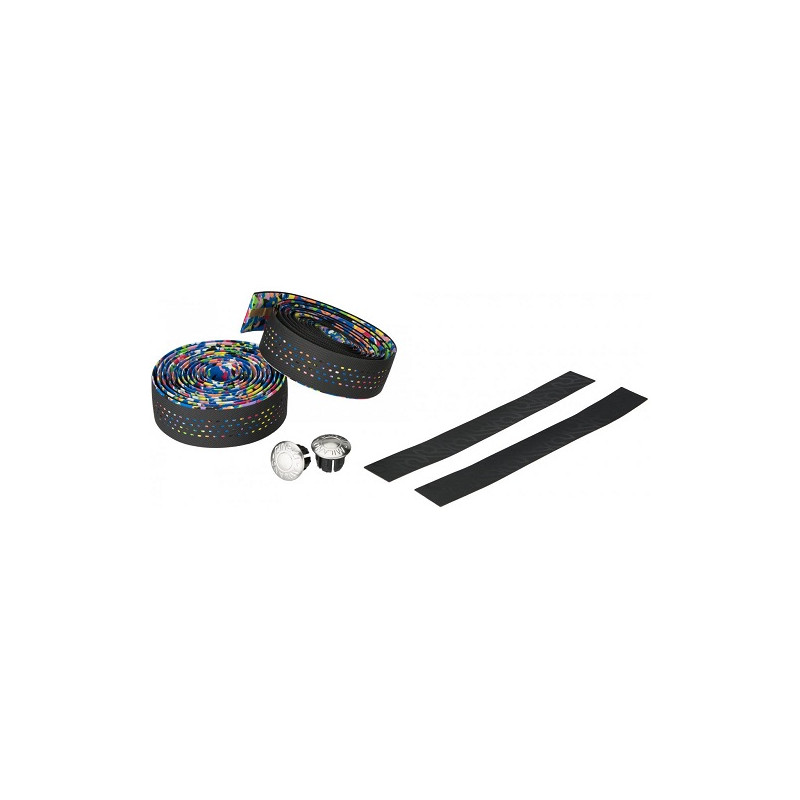 Guidoline CINELLI 3d caleido ribbon multidensitey leather - noire