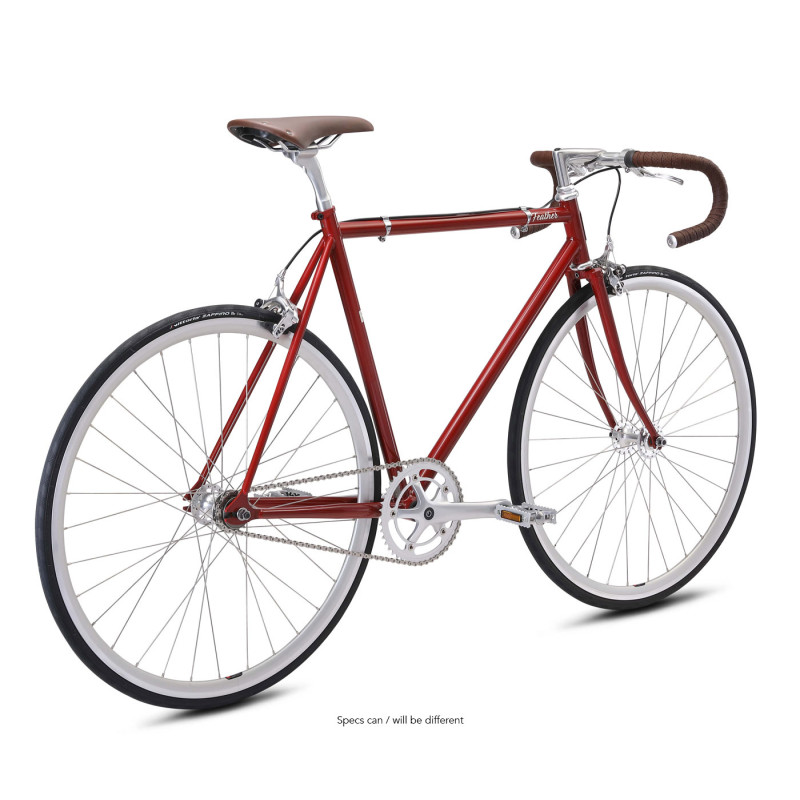 FUJI Feather Rouge - Vélo de piste vintage - Fixie - Fixed gear