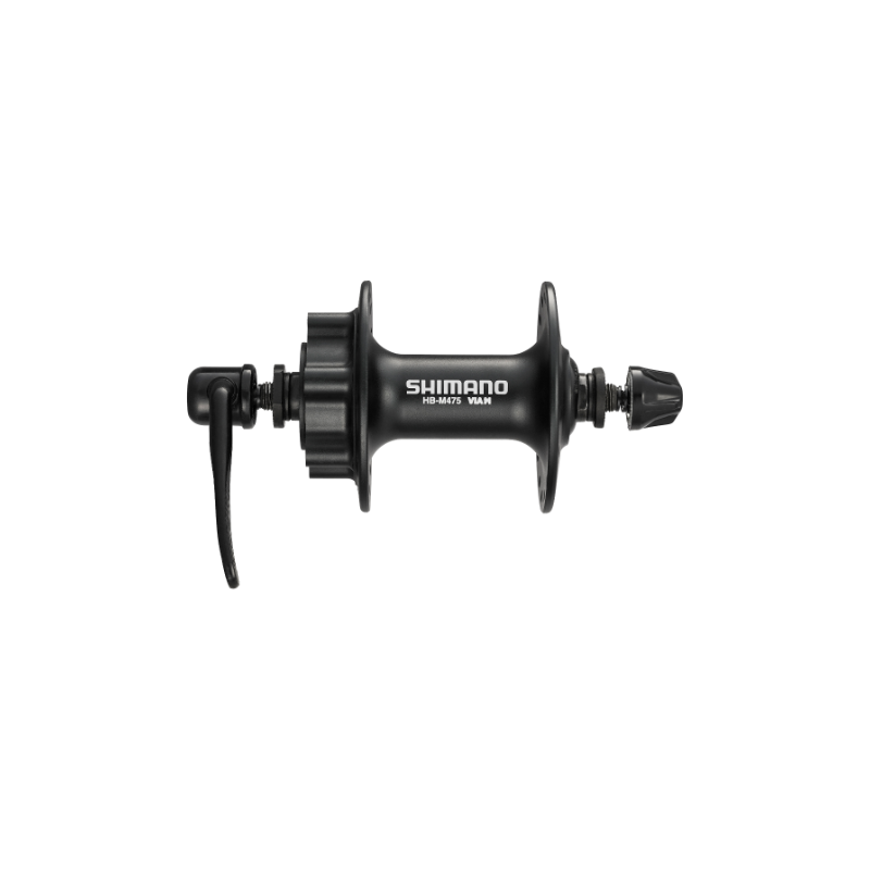 Moyeu avant SHIMANO 6 Trous 36h noir - HB-M475