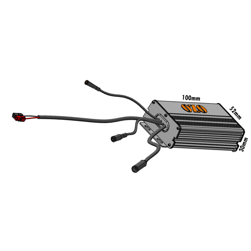 Controleur externe 22A 500w-750w 36v-48v moteur roue OZO