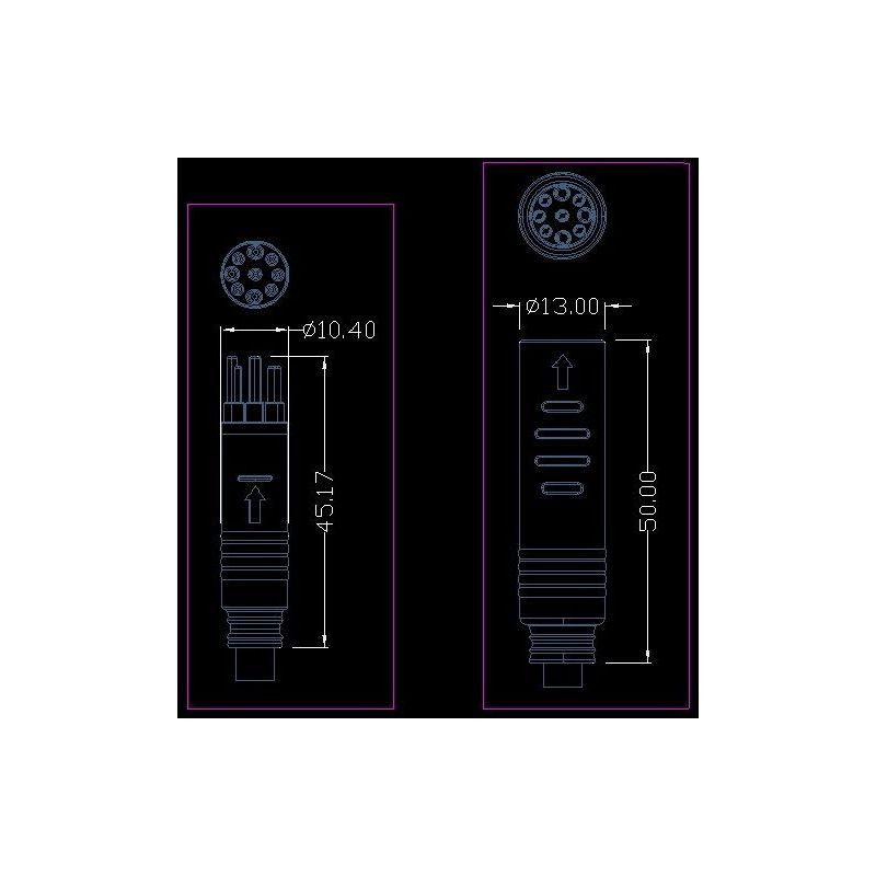 Rallonge moteur 9 pins Julet Z910 OZO