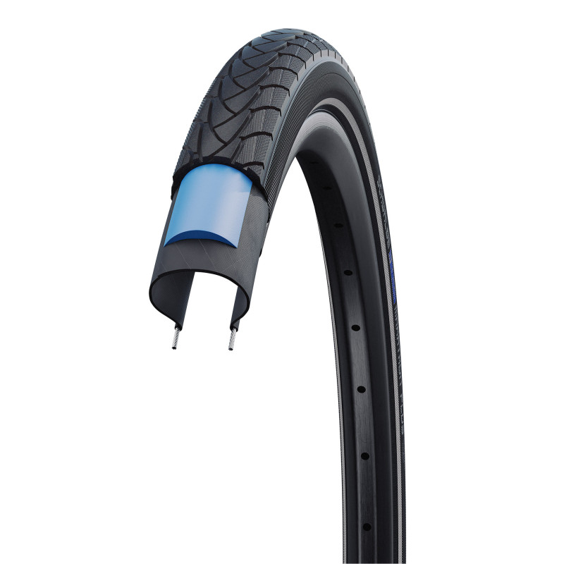 Pneu SCHWALBE Marathon Plus 26x1 5/8" 42-590 noir HS440