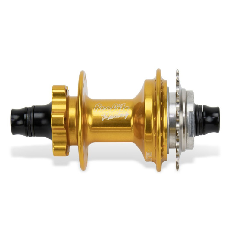 Moyeu PROFILE RACING Elite disque 10mm Or